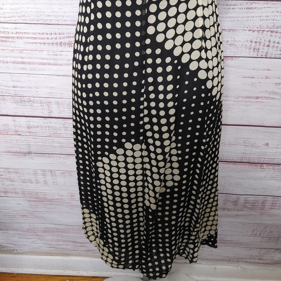 Emanuel Ungaro silk polka dot dress 10 - Picture 6 of 13